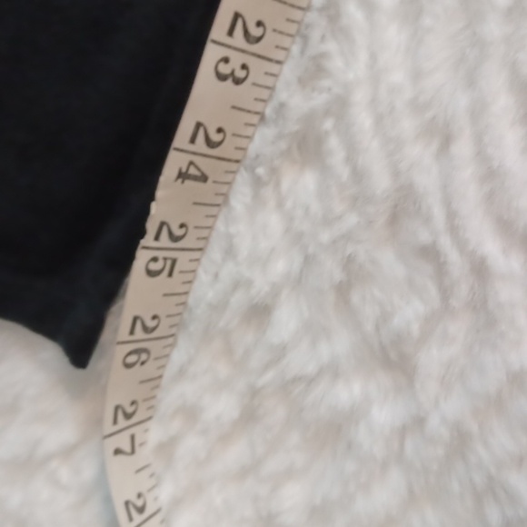 Pink Woman's Soft Black Cotton Yoga Pants M - Picture 6 of 6